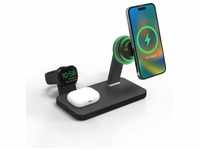 ZAGG mophie Snap+ 3-in-1 Wireless Charger with Europe Adapter, Qi-Enabled...