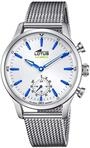 Lotus Herren Hybrid Smartwatch Connected Edelstahl 316L - Analoge Intelligente Uhr -