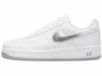 Nike Air Force 1 '07 Low Color of The Month White Metallic Silver DZ6755-100...