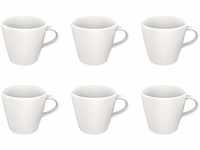 Villeroy&Boch Manufacture Rock Blanc Kaffeetassen-Set 6-teilig aus Premium...