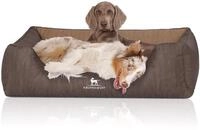 Knuffelwuff Orthop&auml;disches Hundebett Outlander aus Laser-gestepptem Kunstleder...
