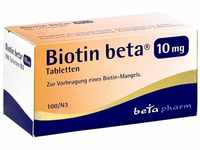 BIOTIN BETA 10 mg Tabletten 100 St