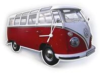 BRISA VW Collection - Volkswagen Wand-Werkstatt-Uhr-Zeitanzeiger-Clock-Zeitmesser im