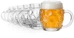 Oberglas T&Uuml;BINGER Bierkr&uuml;ge 6er-Set 300 ml &ndash; Klassischer Bierkrug mit...