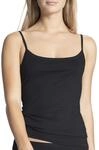 CALIDA Natural Comfort Spaghetti-Top Damen, aus hochwertiger Baumwolle, verstellbare