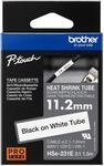 Brother Original Pro Tape HSe-231E Schrumpfschlauch &ndash; schwarz auf wei&szlig;