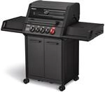 Enders&reg; Gasgrill MONROE PRO 3 SIK TURBO SHADOW, 3-Edelstahlbrenner, Seitenkocher,