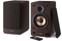 SHARP CP-SS30(BR) 60W RMS (2 x 30W) 2-Wege aktive Regallautsprecher &ndash; Kabellose