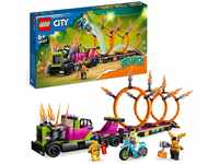 LEGO 60357 City Stuntz Stunttruck mit Feuerreifen-Challenge, mit