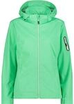 CMP, Windproof and waterproof lightweight softshell jacket WP 8,000, MENTA, D34