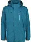 CMP - Herrenjacke mit Rei&szlig;verschluss und atmungsaktiver Kapuze, Tiefer See, 60