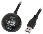 LogiLink CU0035 USB Kabel, USB 3.0 mit Docking Station, 1, 50m