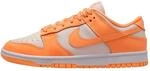 Nike Dunk Damen-Sneaker, niedrig, Pfirsichcreme/Pfirsichcreme-wei&szlig;, 8