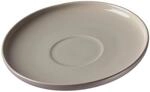 Flirt by R&B Geschirr-Serie Taupe Jasper Gr&ouml;&szlig;e Kaffeeuntertasse 15 cm Taupe Jasper