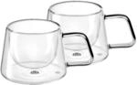 GR&Auml;WE Doppelwandige-Thermogl&auml;ser mit Griff, 200ml, 2er Set, gerades Design