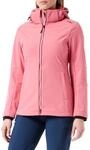 CMP, Woman Jacket Zip Hood, Woman, Desert Rose, 42