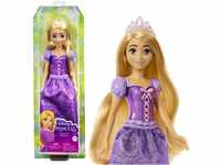 Disney Prinzessin Mattel Rapunzel Puppe, Lange Haare zum Frisieren, beweglich,