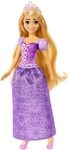 Mattel Disney Prinzessin Rapunzel Puppe, lange Haare zum Frisieren, beweglich,