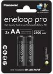 eneloop pro, AA/Mignon NI-MH Akku, 2er-Pack, Kapazit&auml;t mit min. 2500 mAh,