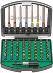 Stahlwille Bit Set 56-tlg. Bitsatz mit 1/4" Bithalter magnetisch TORX, Innensechskant