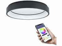 EGLO connect.z Smart-Home LED Deckenleuchte Marghera-Z, Deckenlampe, ZigBee, App und