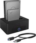 ICY BOX Dual HDD / Festplatten Docking Station USB 3.0 f&uuml;r SATA 2,5 Zoll & 3,5 Zoll,