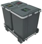 Elletipi PF01 34B1 Abnehmbarer, differenzierter Abfalleimer mit Standfu&szlig;,