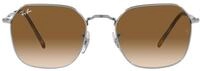 Ray-Ban Unisex-Brille f&uuml;r Erwachsene, Ruthenium/Light Brown Shaded, 53