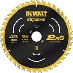 DEWALT DT20433-QZ Kreiss&auml;geblatt 210 x 30 x 2.4mm Z&auml;hneanzahl: 40 1St.