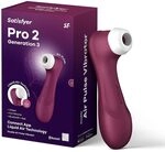 Satisfyer Pro 2 Generation 3 Vibrator mit Connect APP | Liquid-Air-Technologie 