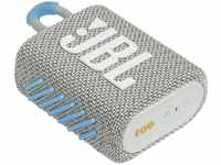 JBL GO 3 Eco – Kleine Bluetooth Box aus recyceltem Material in Weiß –