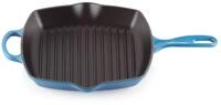 LE CREUSET Signature Gusseisen-Grillpfanne, Quadratisch, 26 cm, F&uuml;r alle Herdarten