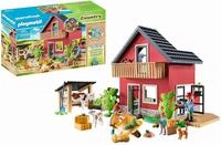 PLAYMOBIL Country 71248 Bauernhaus mit Wohn- und Schlafbereichen, inkl. Stall...