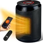 LEBENLANG Keramik Heizl&uuml;fter energiesparend leise - 2000W & inkl. App | Elektrische,