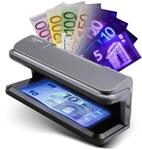 Olympia UV 587 Geldscheinpr&uuml;fer | 365 nm UV-Licht f&uuml;r Banknotenpr&uuml;fung | 2 starke