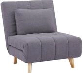 Vente-unique - Schlafsessel 1 Strevi - Polyester - grau