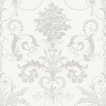 Laura Ashley Josette Tapete Taube, Grau und Wei&szlig;