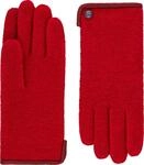 Roeckl Damen Klassischer Walkhandschuh Handschuhe, Rot (Red 450), 6.5