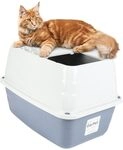 Hop-In Katzenklo Katzentoilette Hoch Gro&szlig; Katzenklo Hop In Katzen Klo XXL Oben