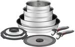 Jamie Oliver by Tefal Ingenio 9-teiliges Topf und Pfannenset abnehmbarer Griff,