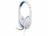 Deltaco GAM-127-W Kopfhörer/Headset mit Kabel, Gaming-Helm, Blau, Weiß
