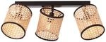 BRILLIANT Lampe, Wiley Spotbalken 3flg holz hell/schwarz, 3x D45, E14, 60W,...