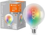 LEDVANCE E27 LED Lampe Wifi, Kugelform Leuchtmittel mit 4,8 W (470Lumen) Wei&szlig;glas,