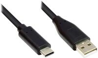 Good Connections USB 2.0 Anschlusskabel - USB-C Stecker an USB 2.0 A Stecker -
