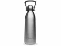 QWETCH - Isothermische Flasche - Titan Edelstahl 1,5L - 48h kalt & 16h heiß - BPA