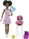 Barbie GRP41 - &bdquo;Skipper Babysitters Inc." Geburtstag-Spielset mit Babysitter-Puppe