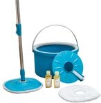 Livington Clean Water Spin Mop - Bodenwischer Set - Trennsystem f&uuml;r Schmutz &