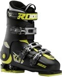 Roces Kinder Skischuhe Idea Free Gr&ouml;&szlig;enverstellbar, Black-Lime, 36/40,...