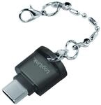 LogiLink CR0039 USB-C zu Micro SD Card-Reader als Schl&uuml;sselanh&auml;nger