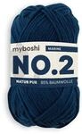 myboshi No.2 Baumwolle zum H&auml;keln, Baby Wolle, vegane Wolle zum Stricken, 60 Grad